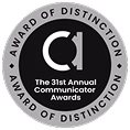 Award of Excellence by The Communicator Awards