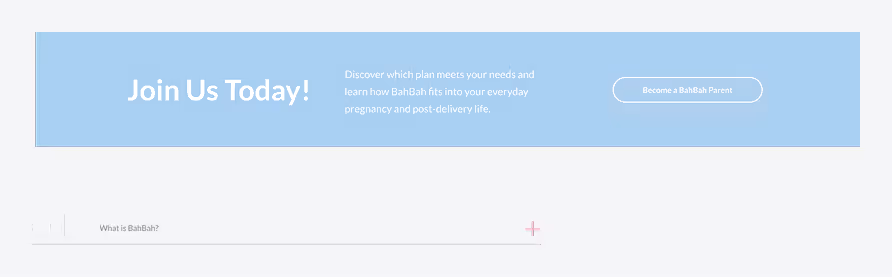 CTA and FAQ