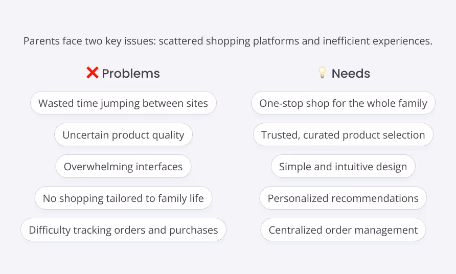 problems and needs