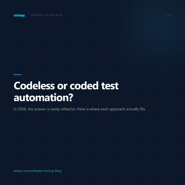 Codeless or coded test automation — TestInspector vs Playwright key takeaways