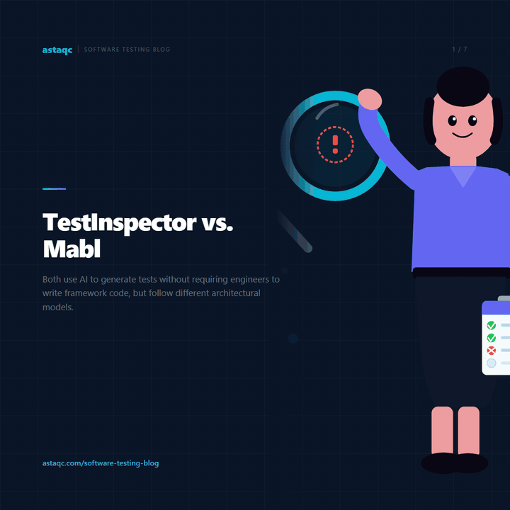 TestInspector vs. Mabl: key slides