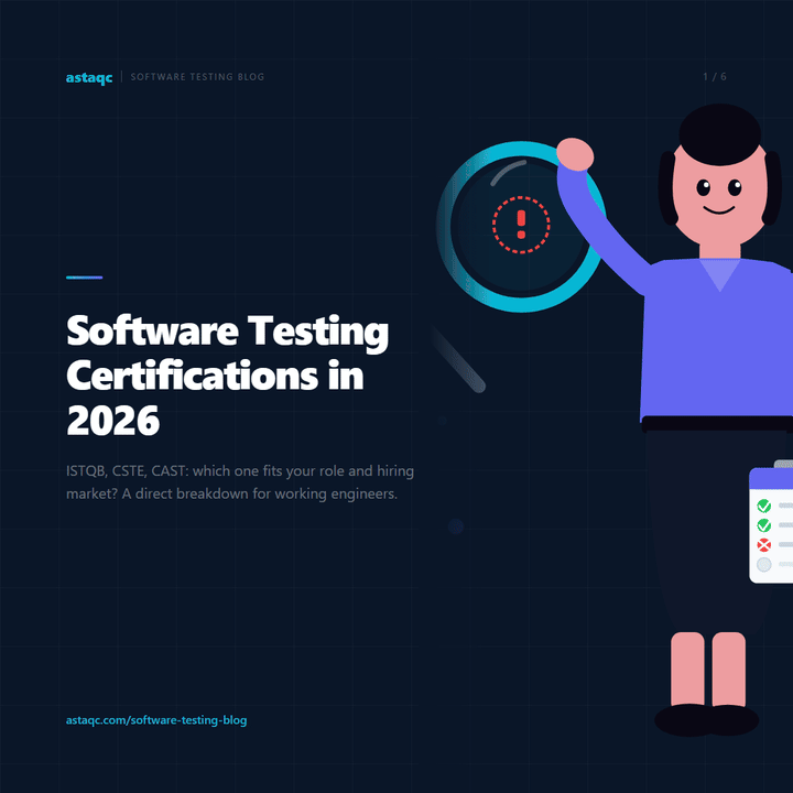 Software Testing Certifications 2026 carousel