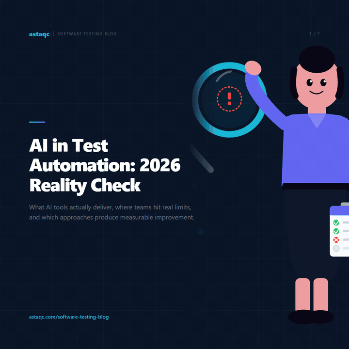 AI in Test Automation 2026 carousel