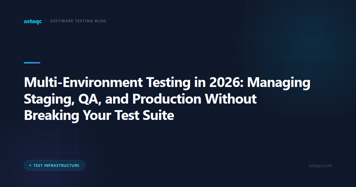 Multi-Environment Testing in 2026: Managing Staging, QA, and Production Configuration