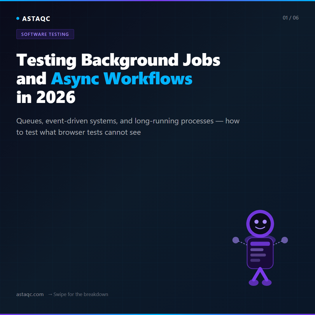 Testing background jobs and async workflows in 2026 - slide breakdown