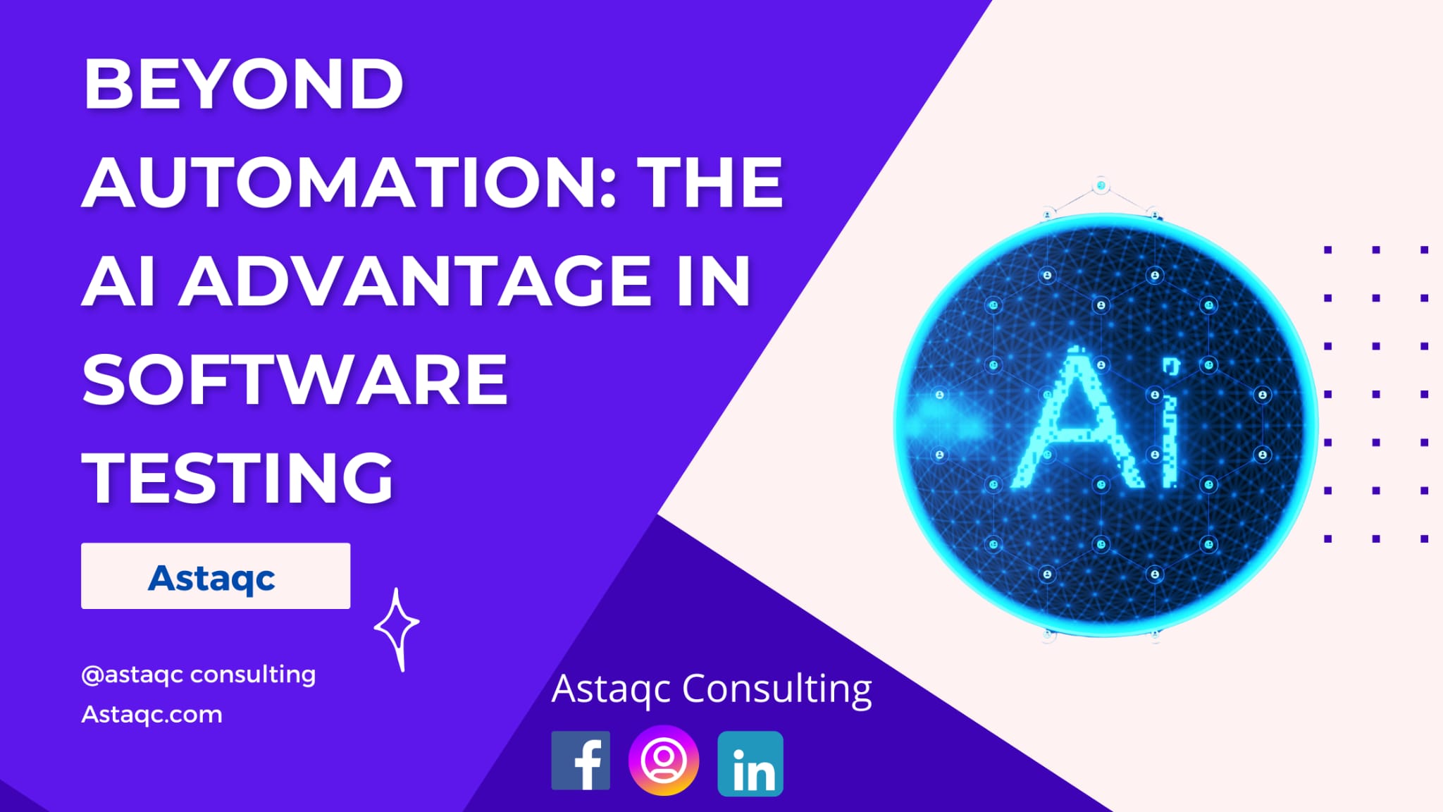 Beyond Automation: The AI Advantage in Software Testing