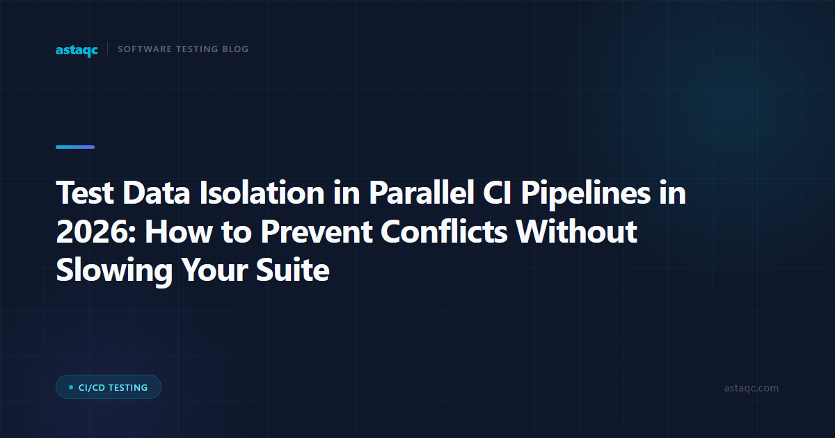 Test Data Isolation in Parallel CI Pipelines in 2026: How to Prevent Conflicts Without Slowing Your Suite