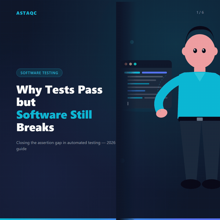 Why Tests Pass but Software Still Breaks assertion gap carousel
