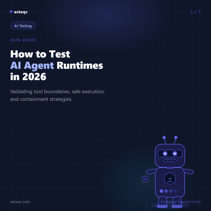 AI agent runtime testing carousel