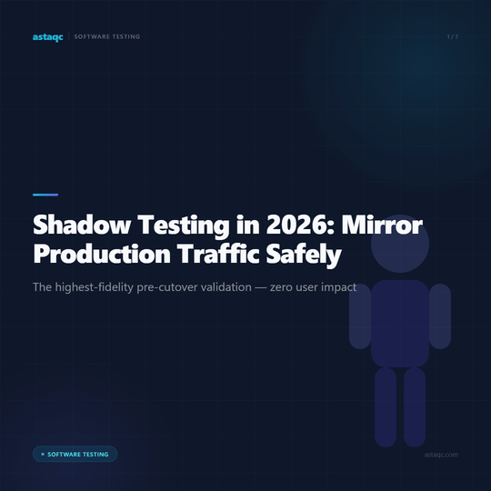 Shadow Testing in 2026 — carousel summary