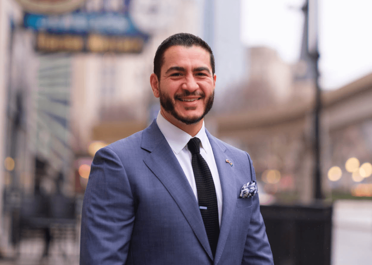 Abdul El-Sayed, Michigan Democratic candidate for U.S. Senate. Official campaign portrait.
