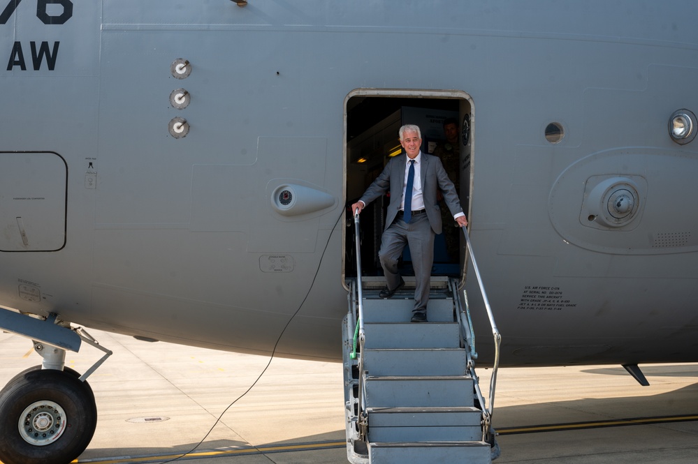 Steve Mulroy at the 164th Airlift Wing in Memphis, Sept. 10, 2024 file photo