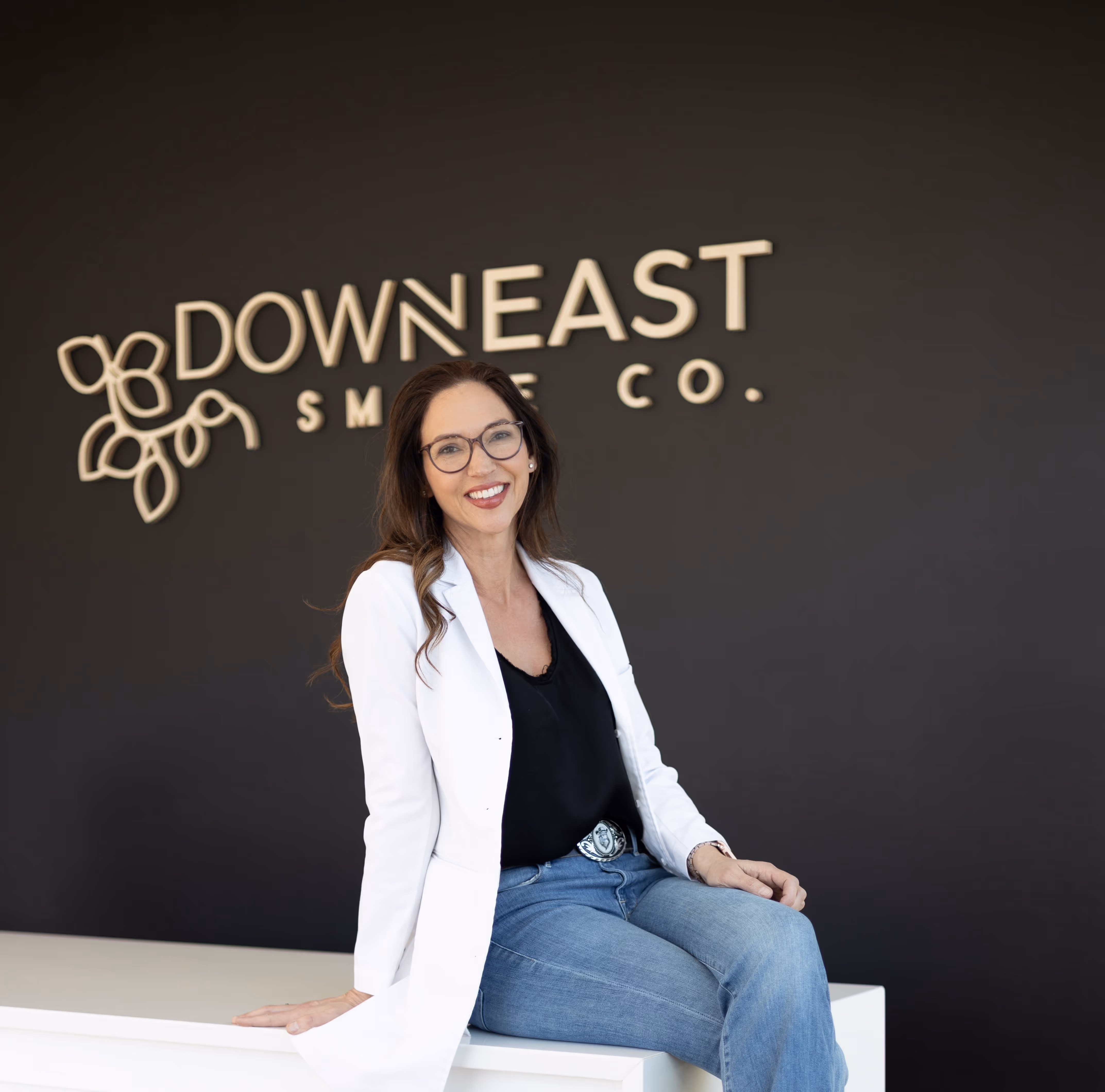 Close up of germs on teeth