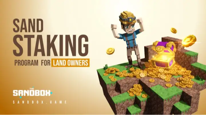 The Sandbox Launches Exclusive Staking Pool For LAND Owners
