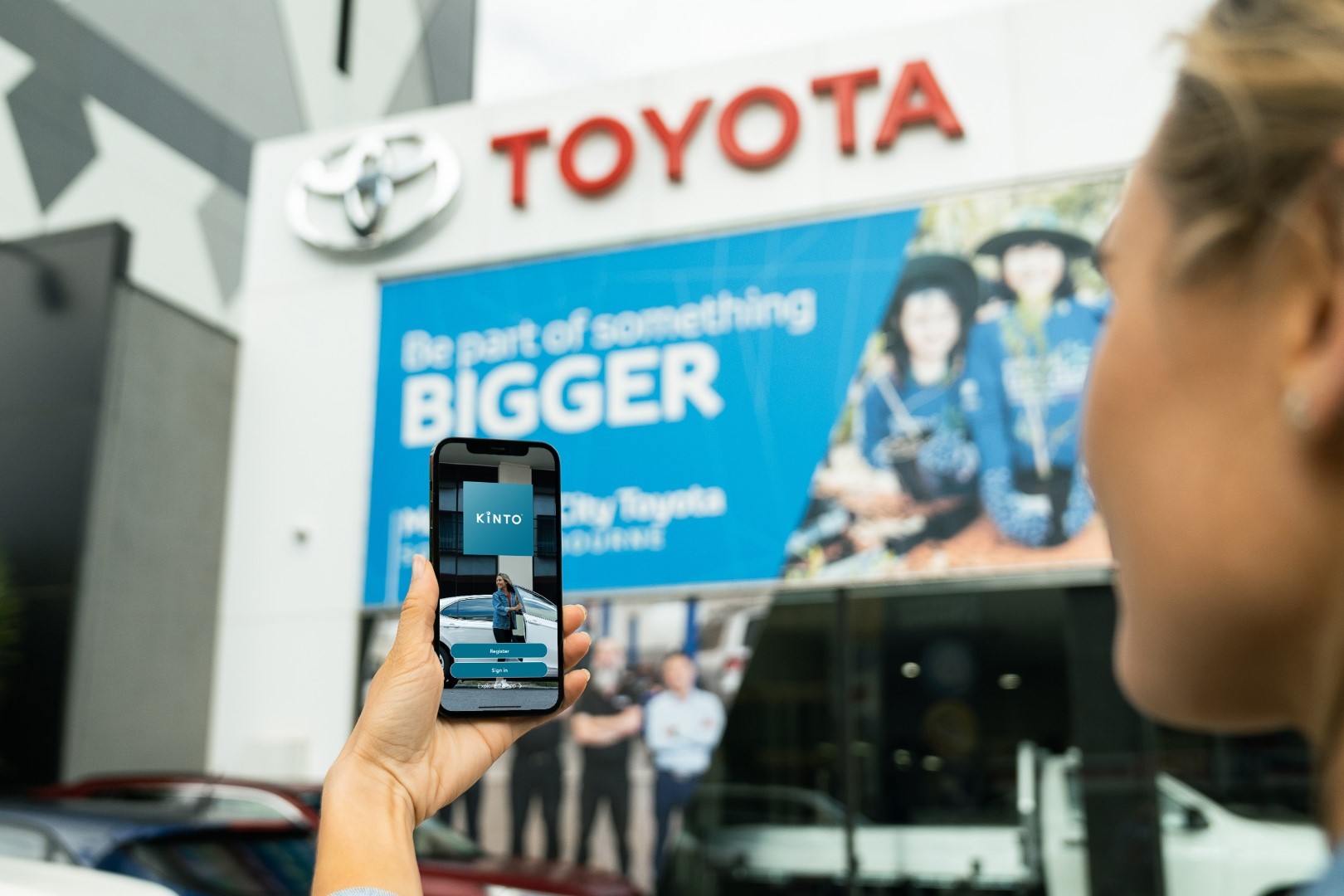 TOYOTA car rental App