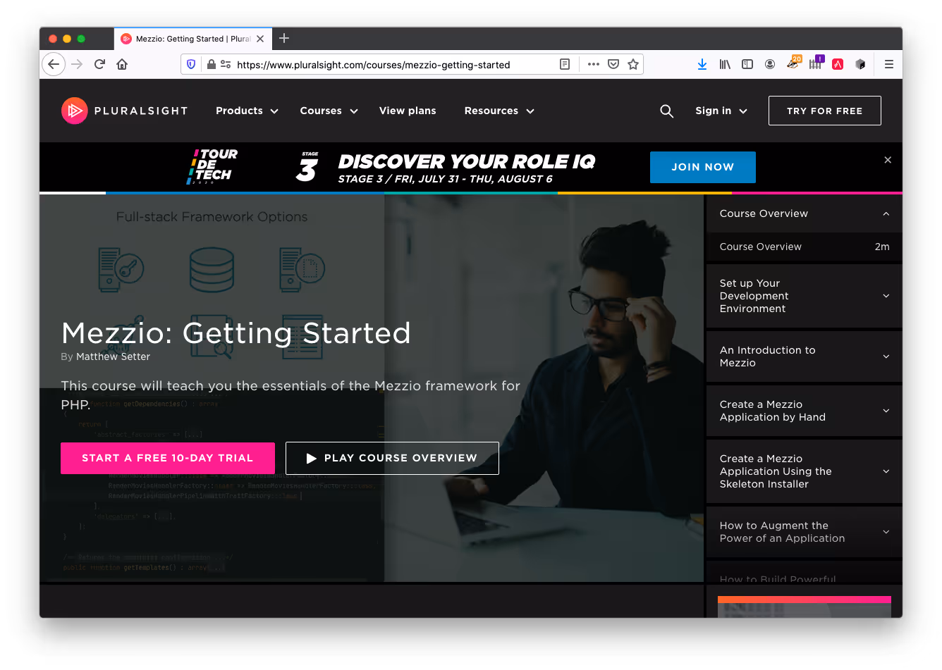 How I Create My Pluralsight Courses - Matthew Setter
