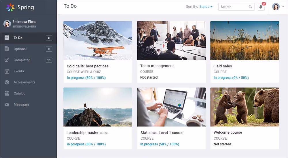 iSpring Learn LMS Review: Feature-Rich, Easy & Intuitive - Learning Light