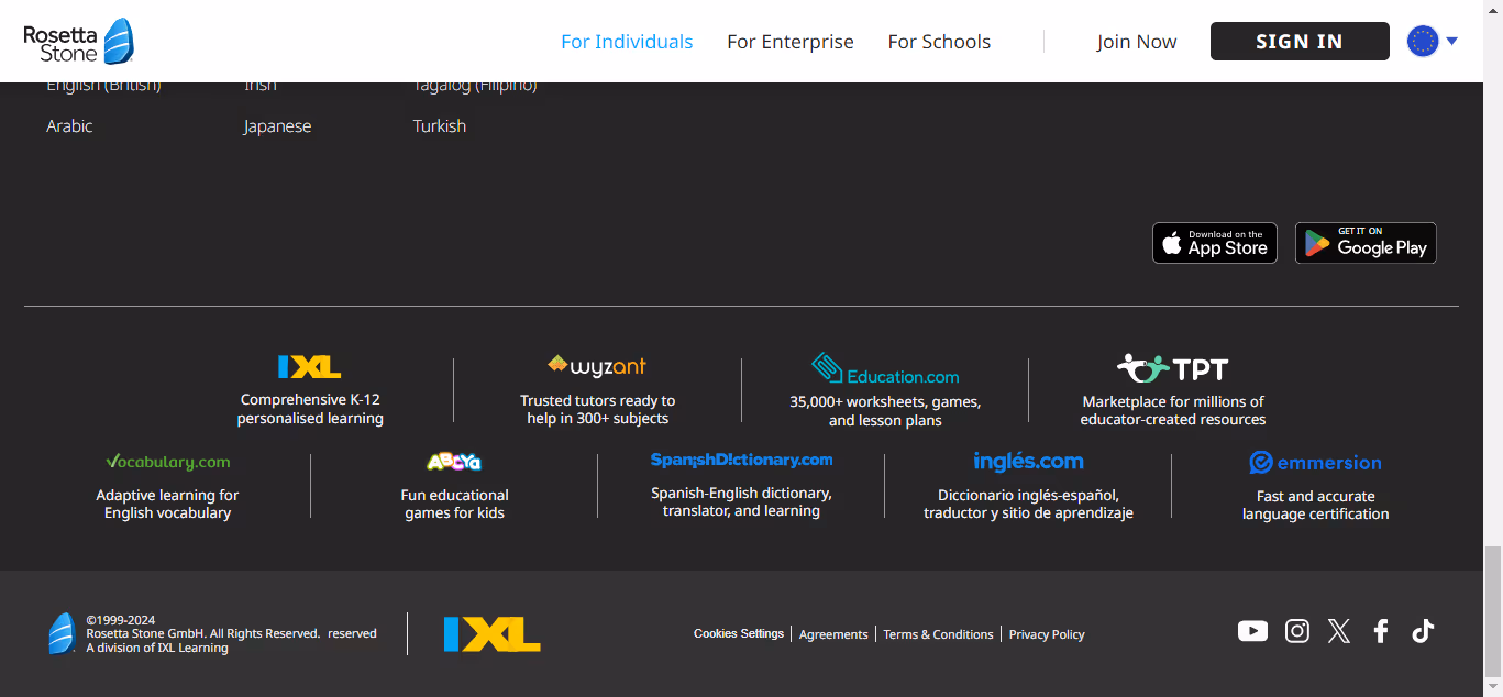 Rosetta Stone's success is built on memberships, certifications, and portfolio