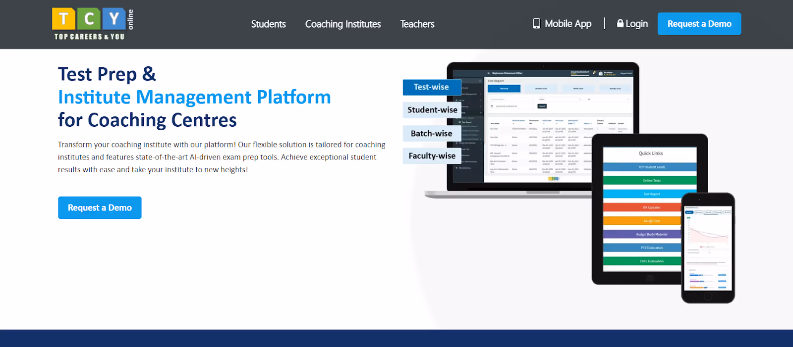 TCY Online Platform