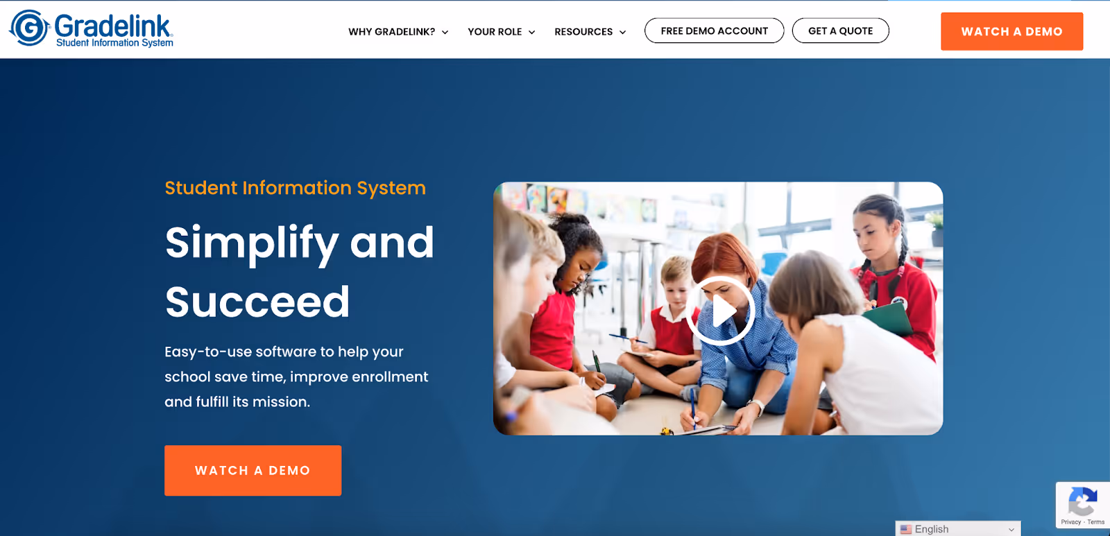 Gradelink, student information system software