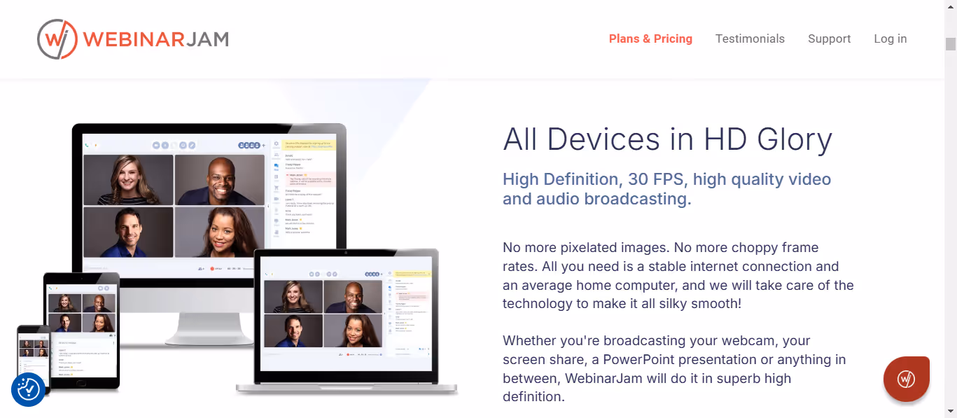 WebinarJam for educational webinars