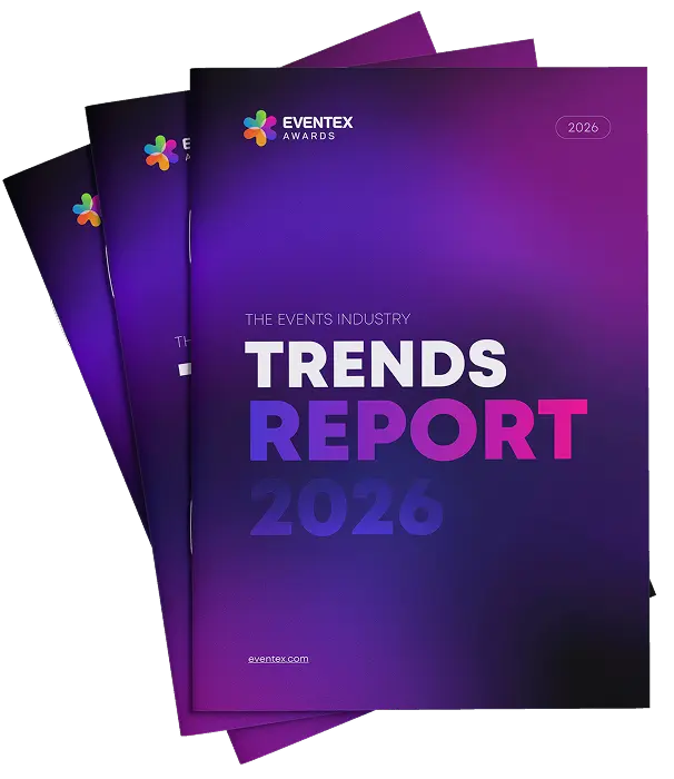 The Eventex 2026 Events Industry Trends Report Mockup