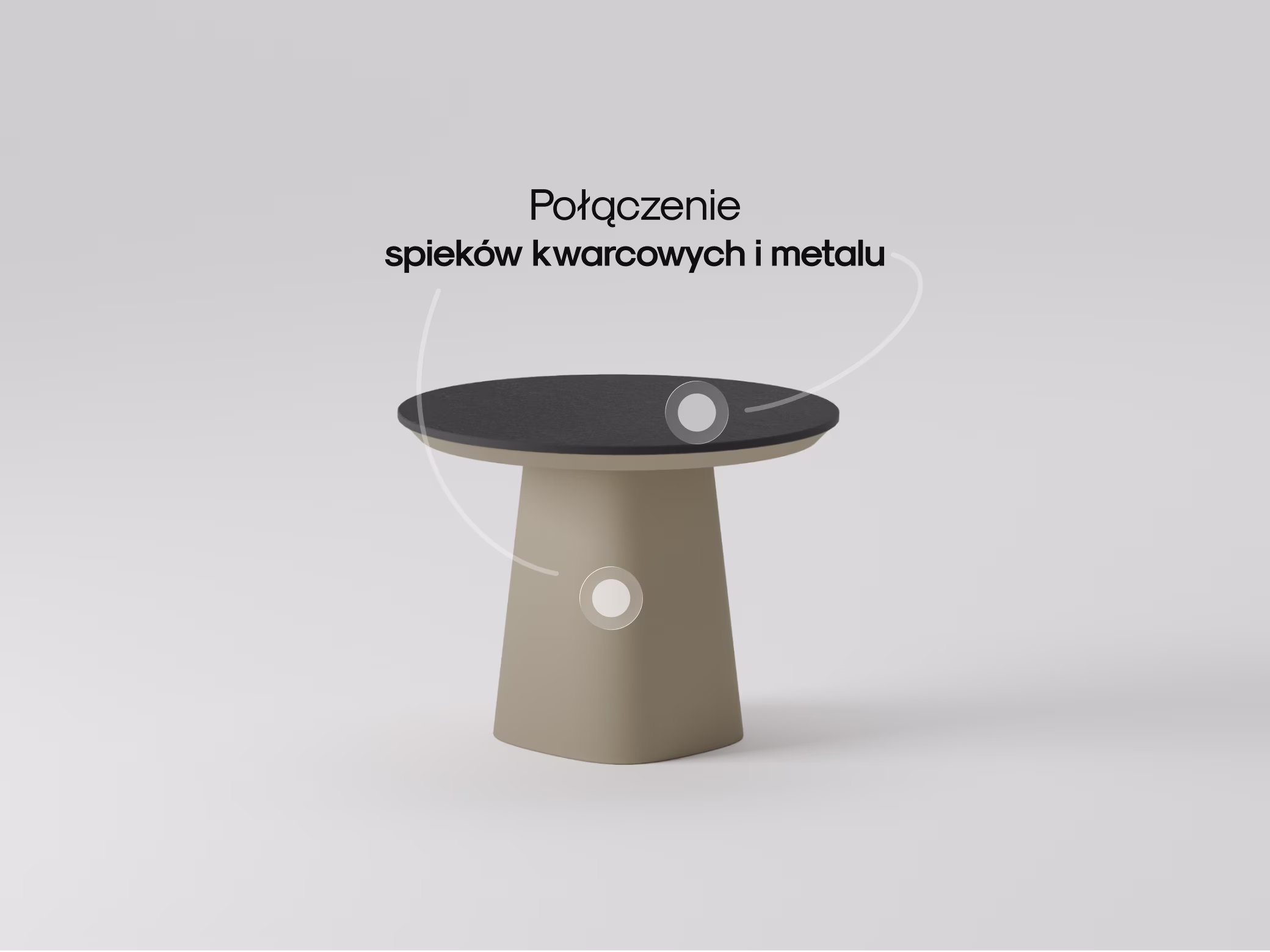 Dębowy stolik kawowy Runa w przytulnym salonie