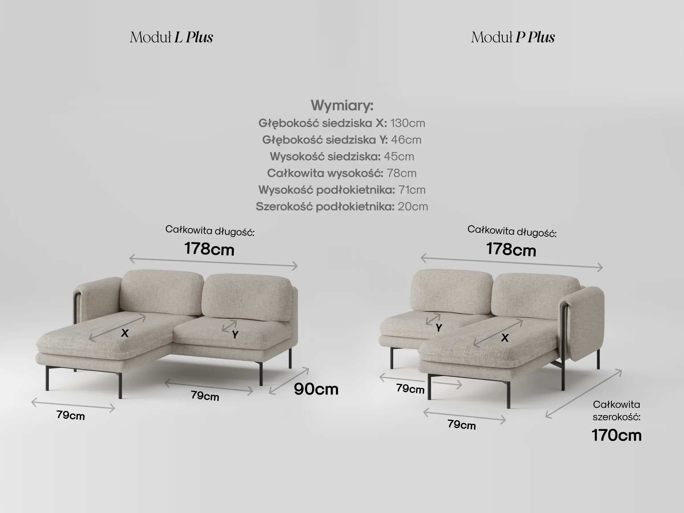Modułowa sofa Mava w aranżacji salonu