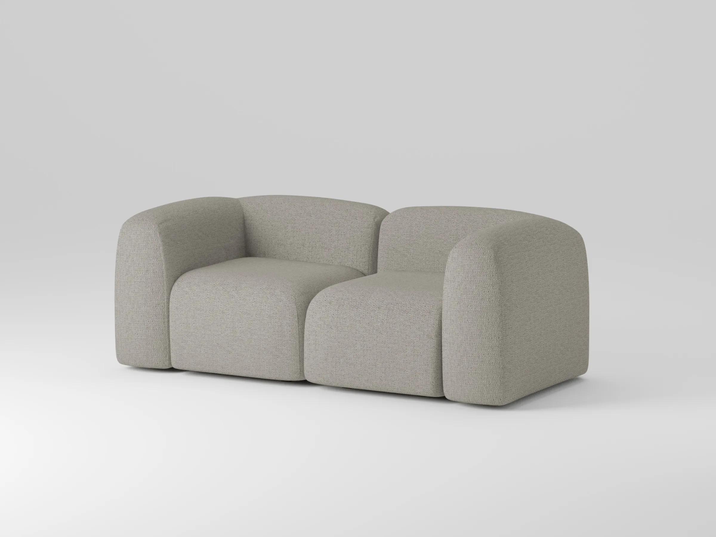 Modułowa sofa Umi w aranżacji salonu