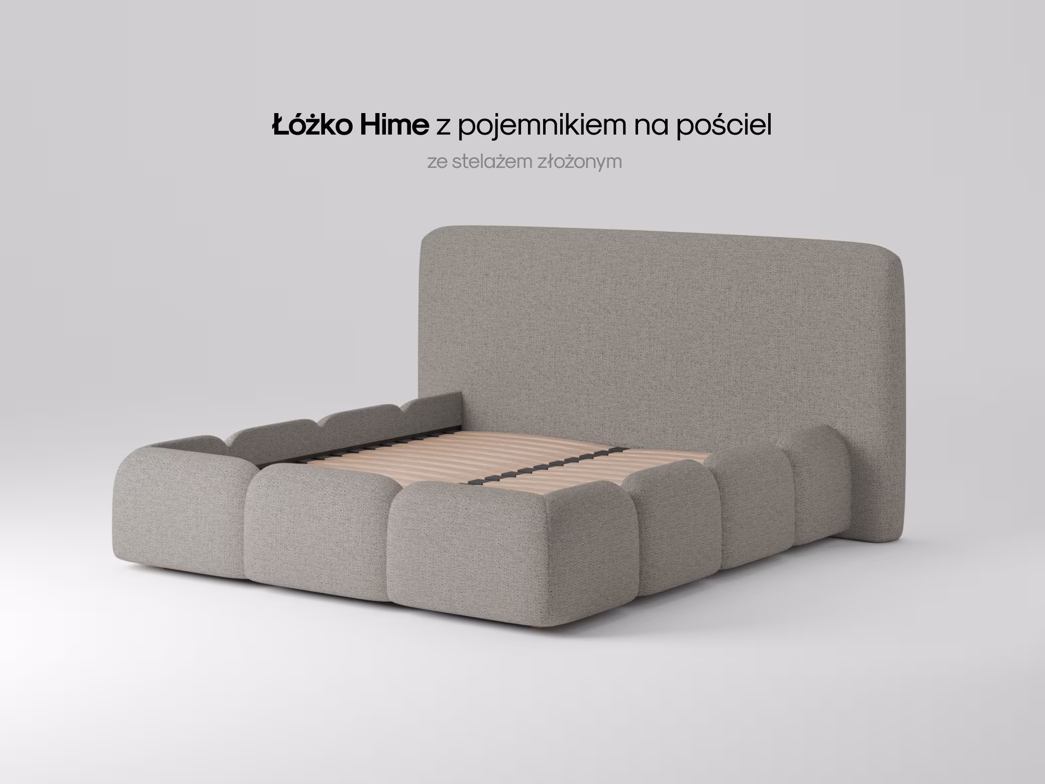 Łóżko Hime w aranżacji sypialni