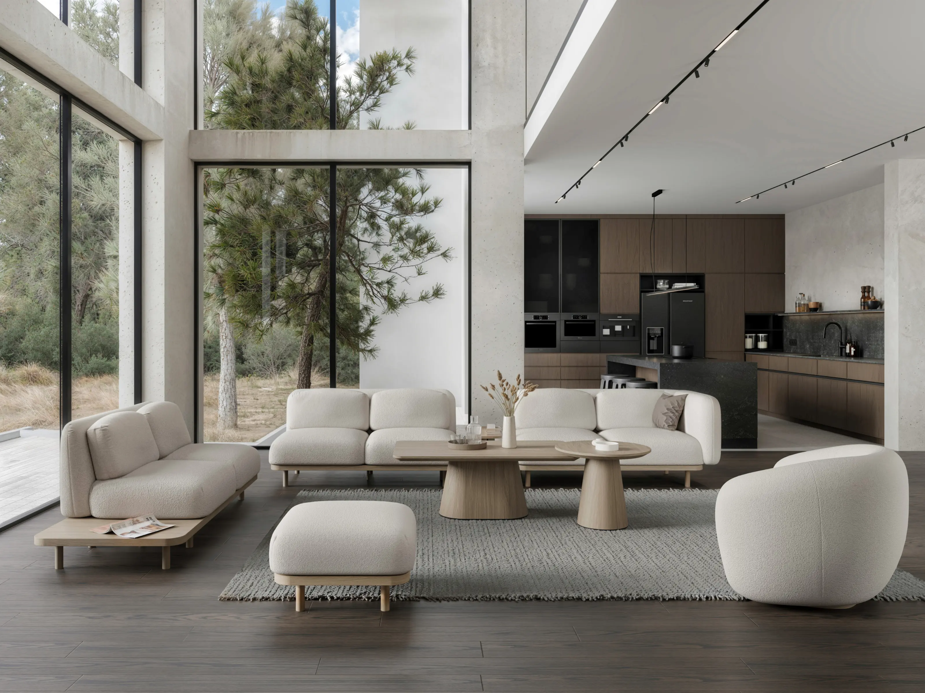 Modułowa sofa Forma w aranżacji salonu