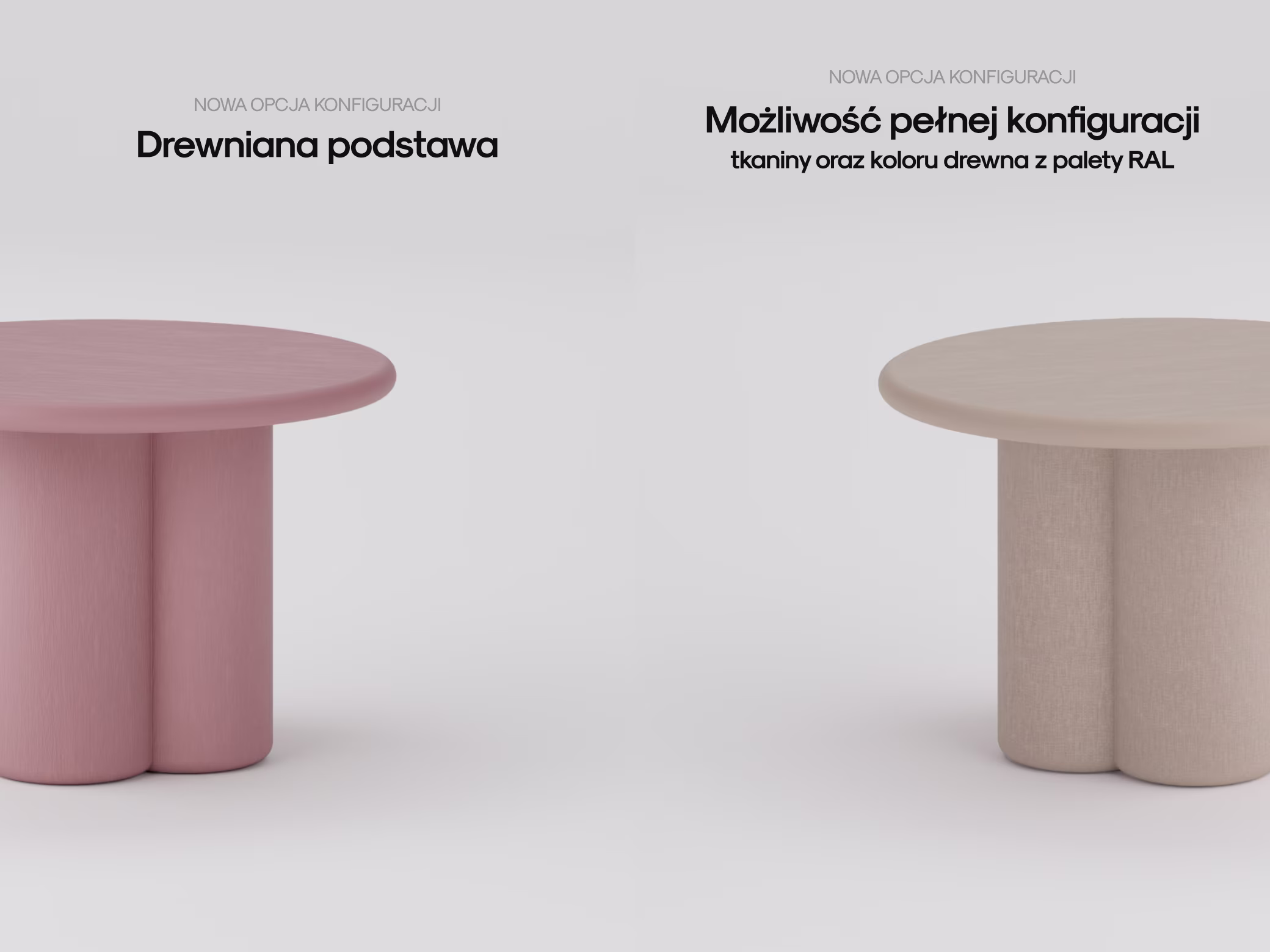 Dębowy stolik kawowy Aldo w nowoczesnym salonie