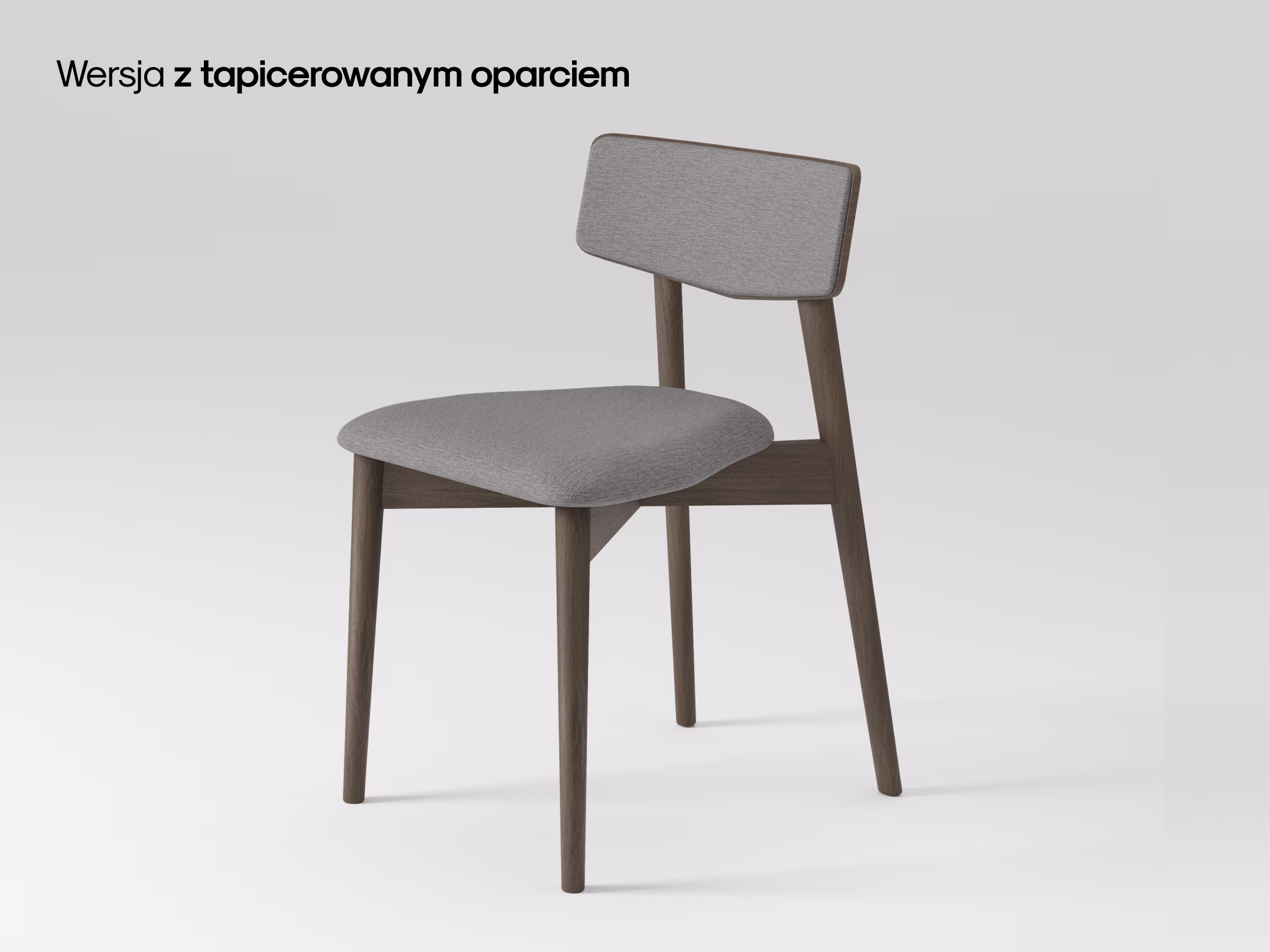 Dębowe krzesło Franklin w zaaranżowanej jadalni