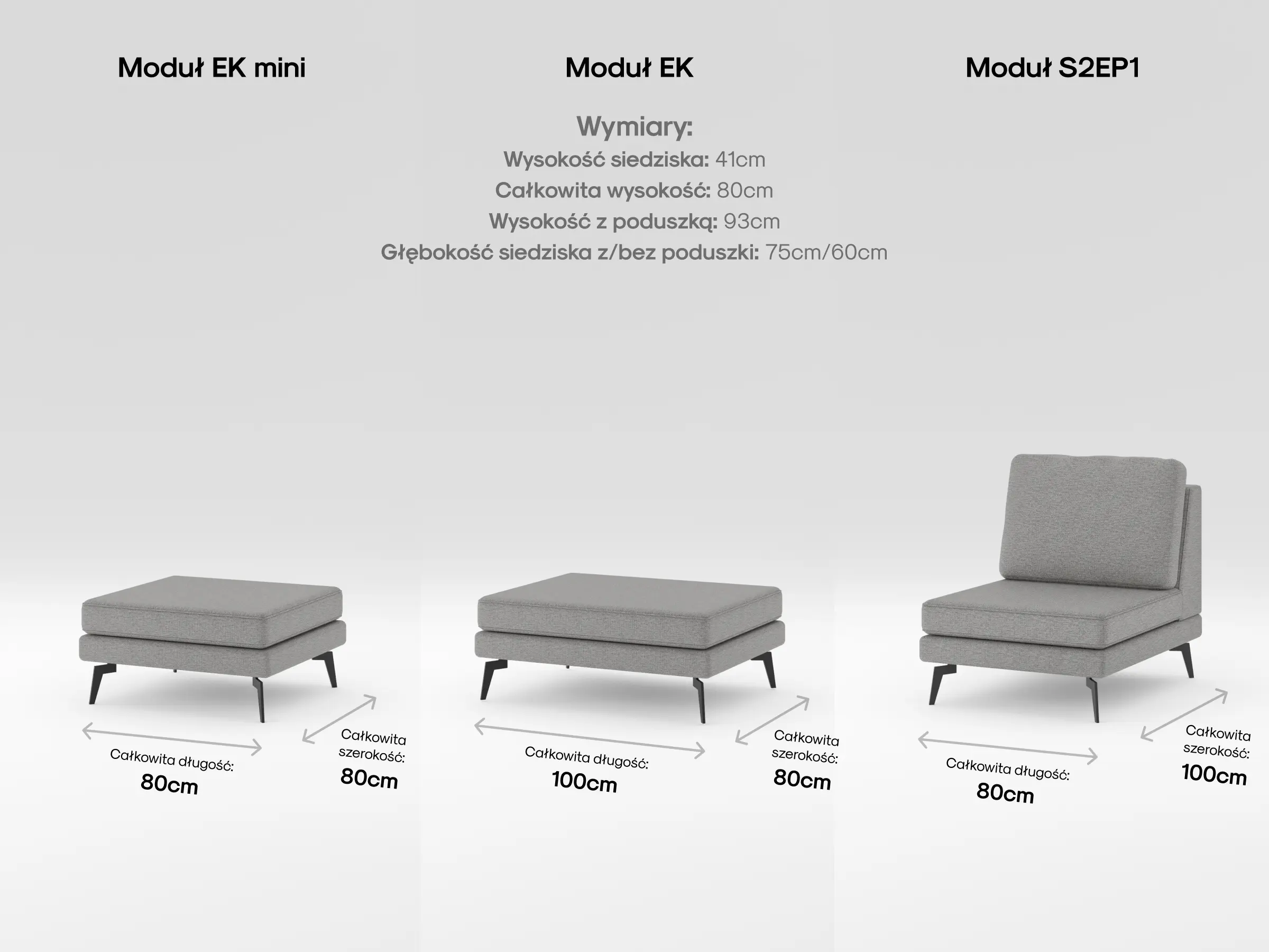 Modułowa sofa Milton w zaaranżowanym salonie