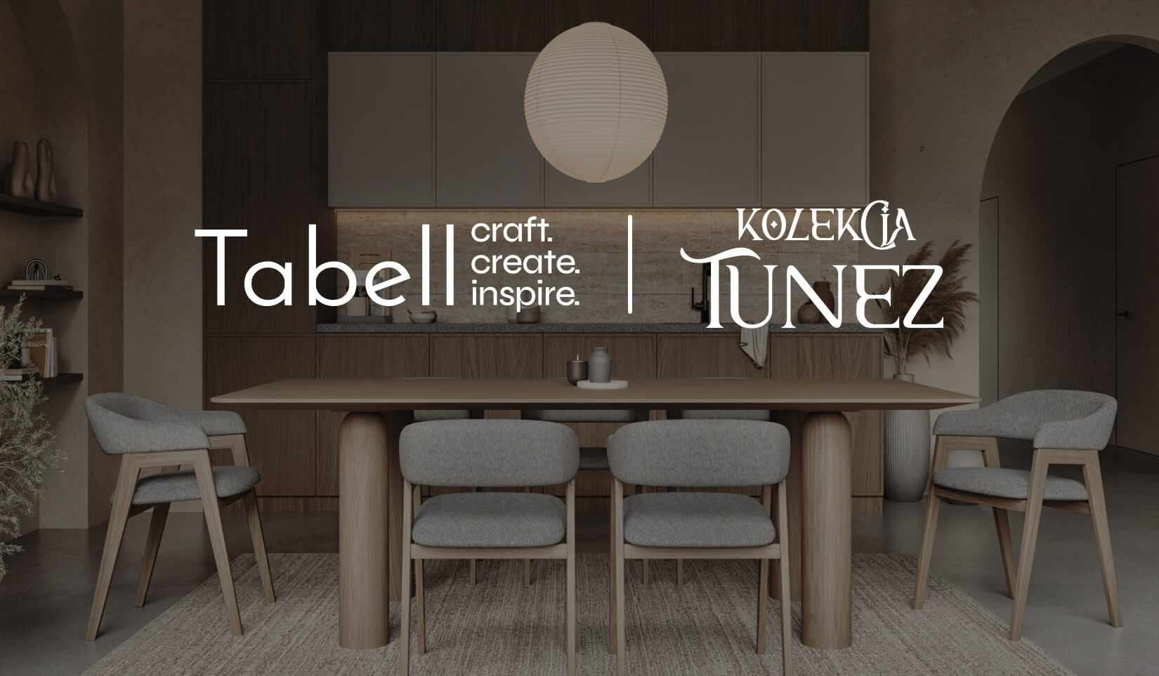 Stoły Tunis i Gebes z kolekcji Tunez