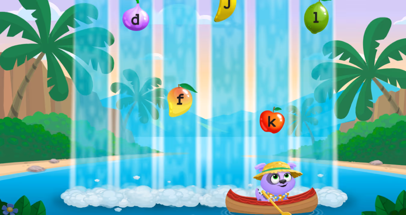 Splash Dash — racing typing game screenshot
