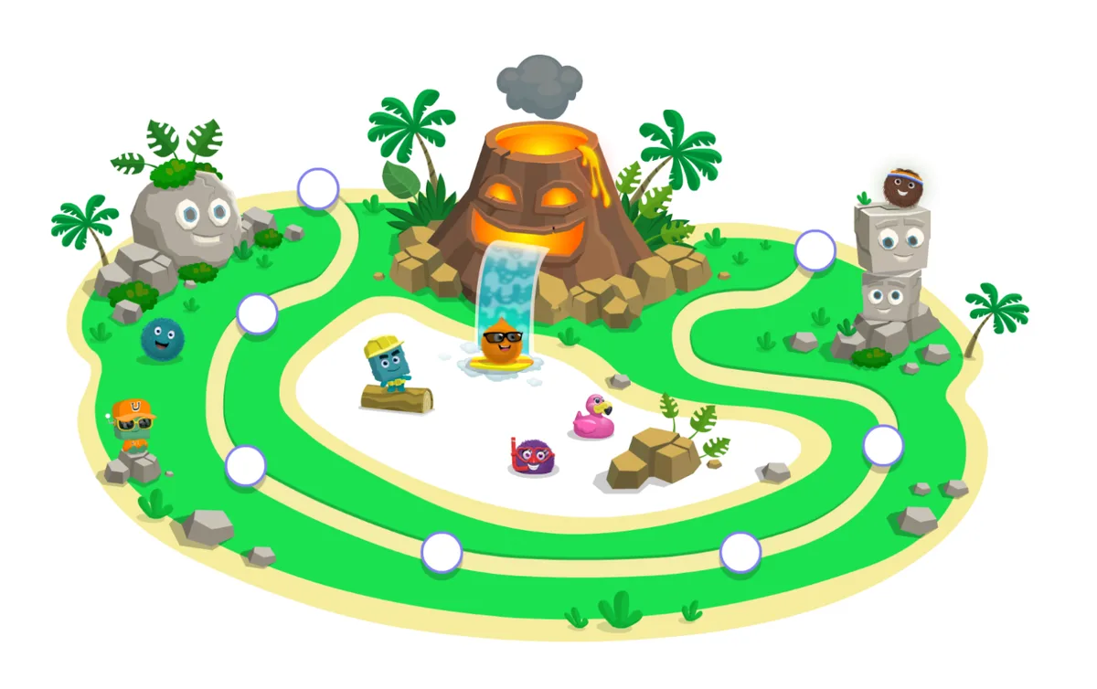 A Kodable Typing lesson screen practicing the C, G, and N keys