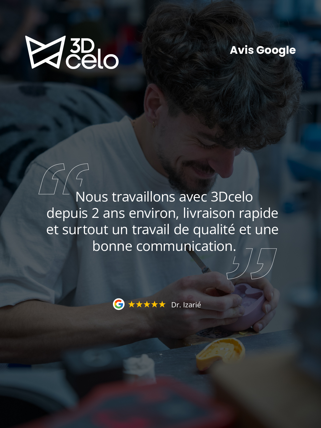 Avis Google — 3Dcelo, Dr. Izarié