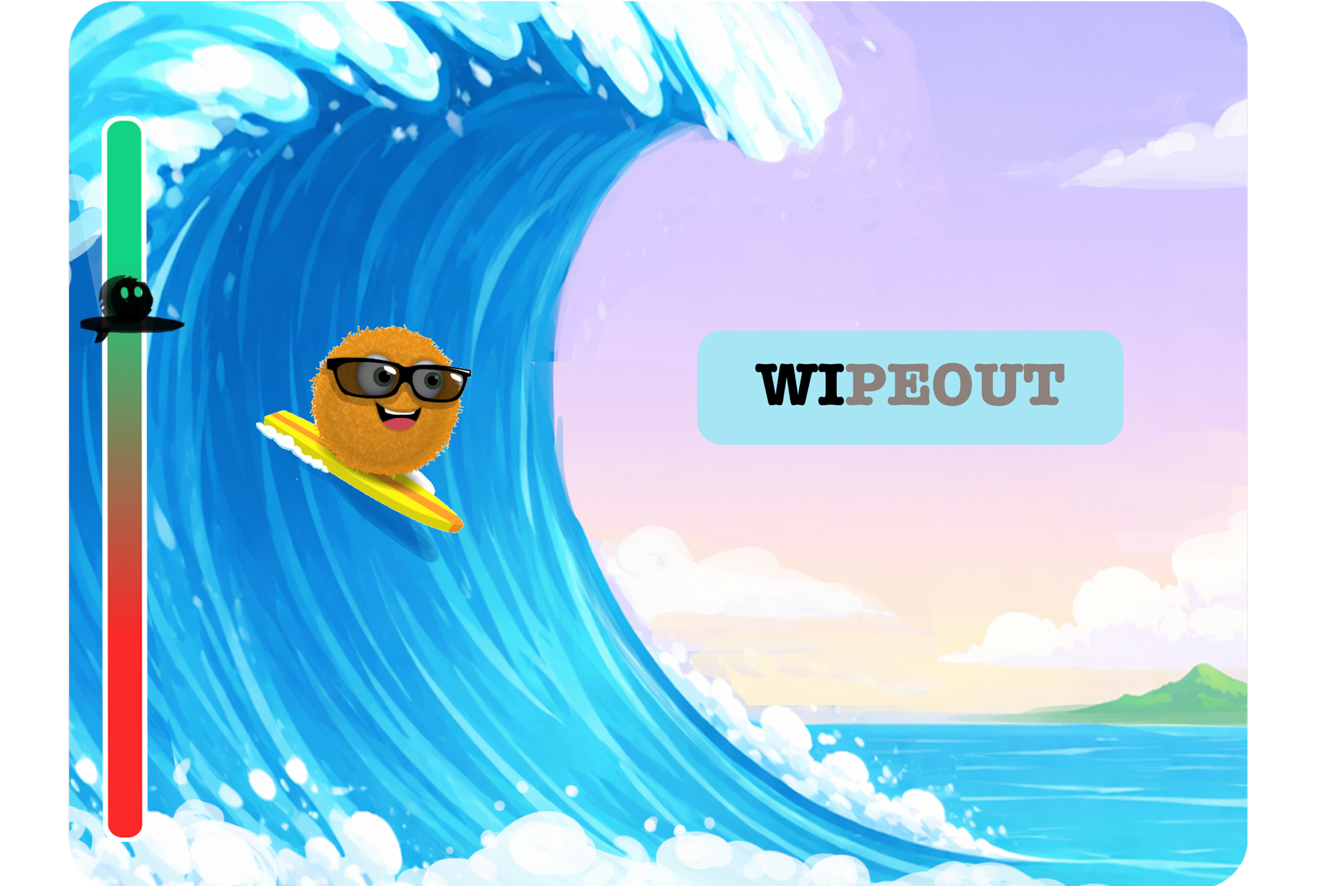 Animated Kodable characters using a typing program to practice keyboard skills.