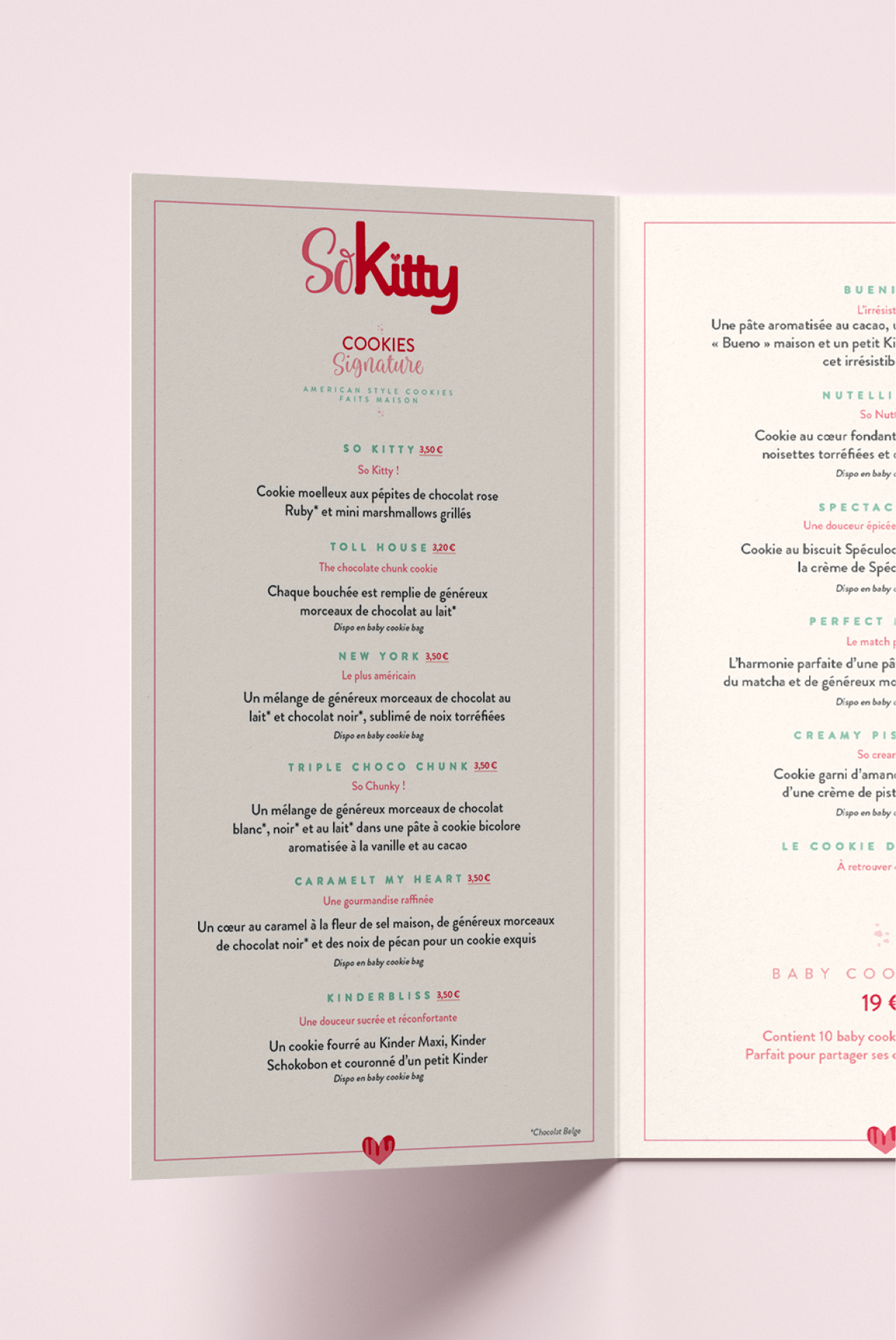 Carte de cookies So Kitty