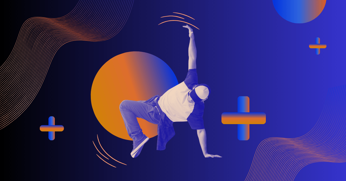 Agile Investment Manager Selection process depicted by breakdancer.
