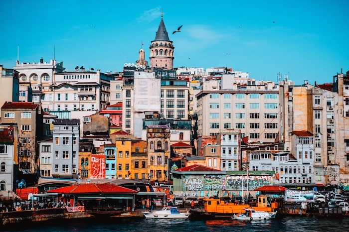 EMD Hard Currency RFP on RFPnetworks depicted by buildings in Istanbul