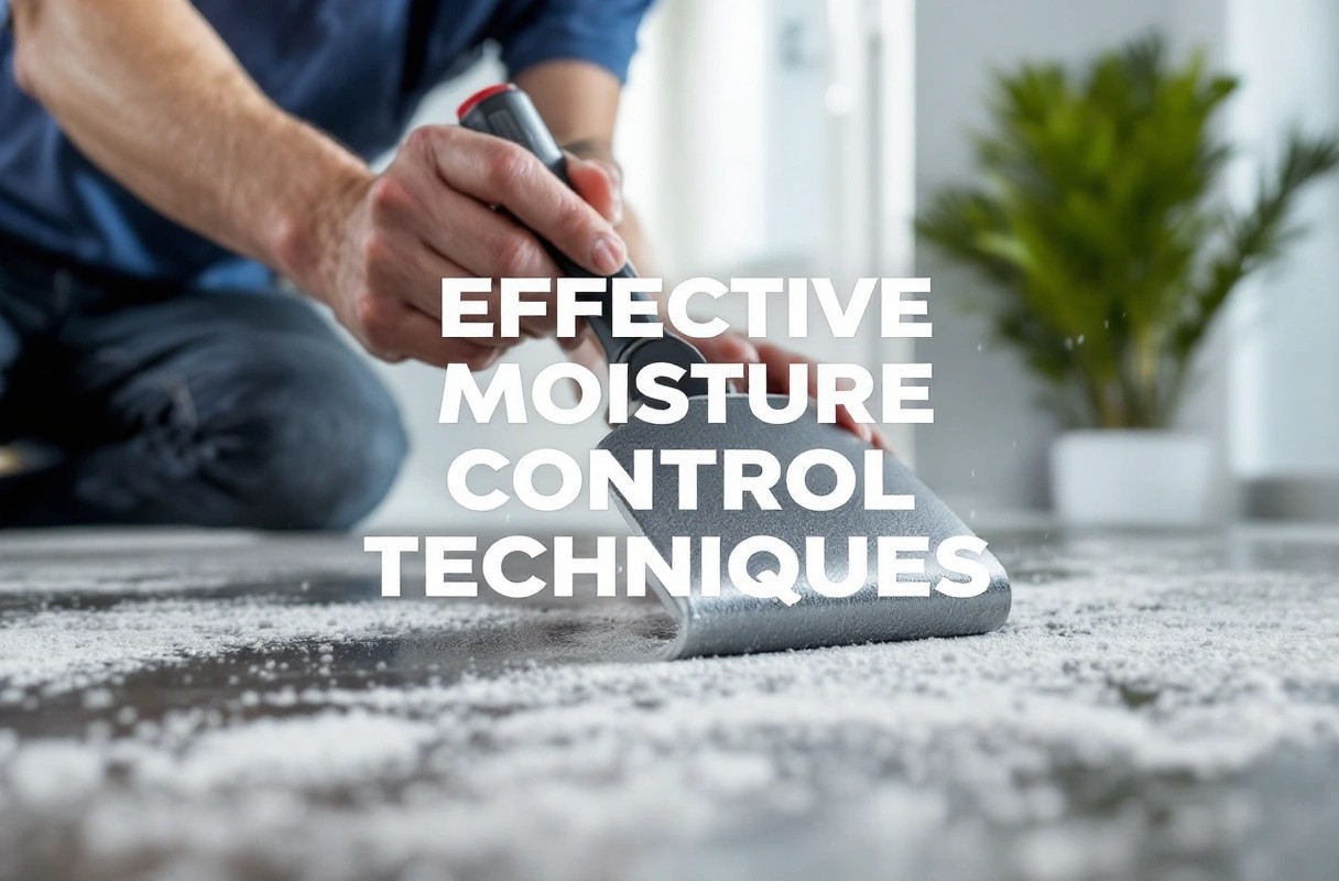 Professional image illustrating Effective Moisture Control Techniques