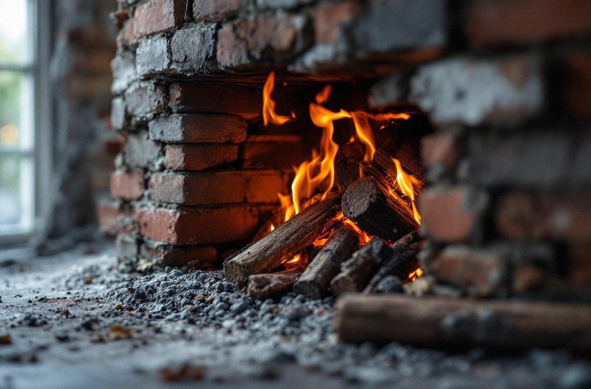 Professional image illustrating The Hidden Dangers of a Neglected Chimney