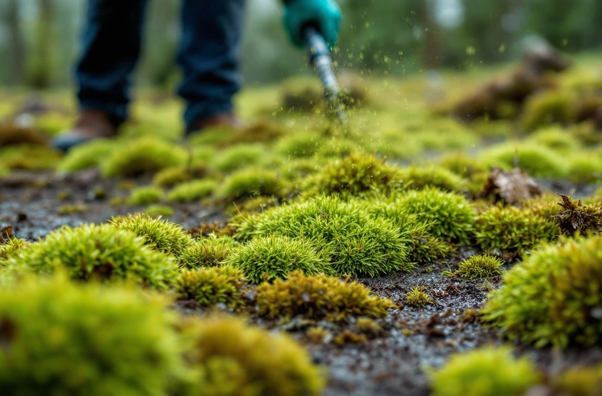 Professional image illustrating Understanding the Benefits of Professional Moss Removal