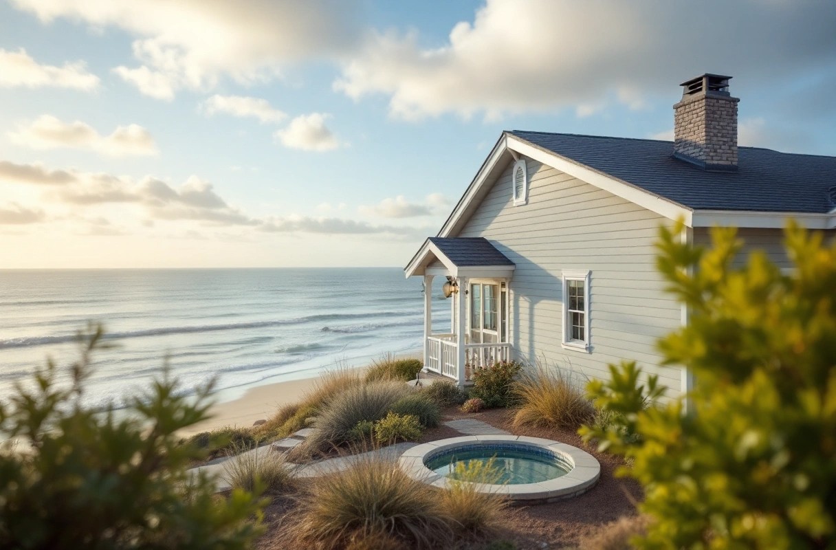 Professional image illustrating Coastal Weather and Its Impact on Paint Maintenance