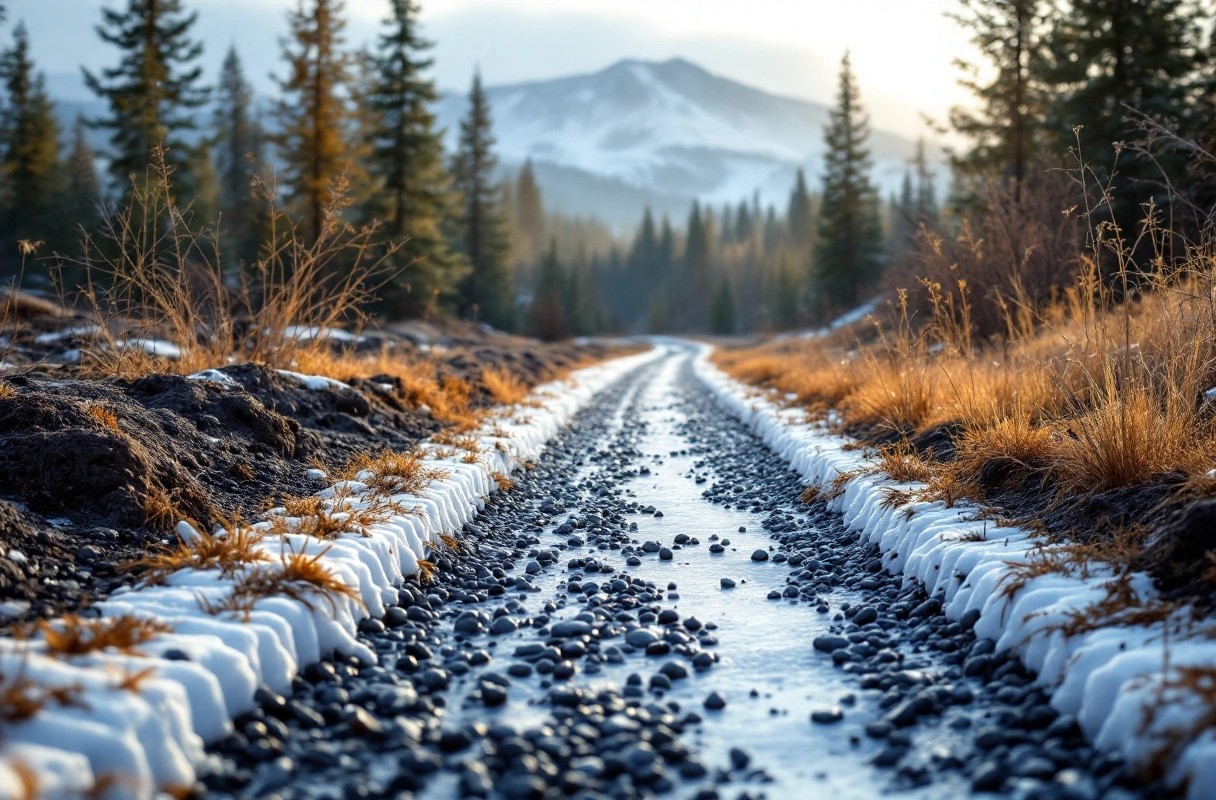 Professional image illustrating Designing Effective Winter Drainage Solutions