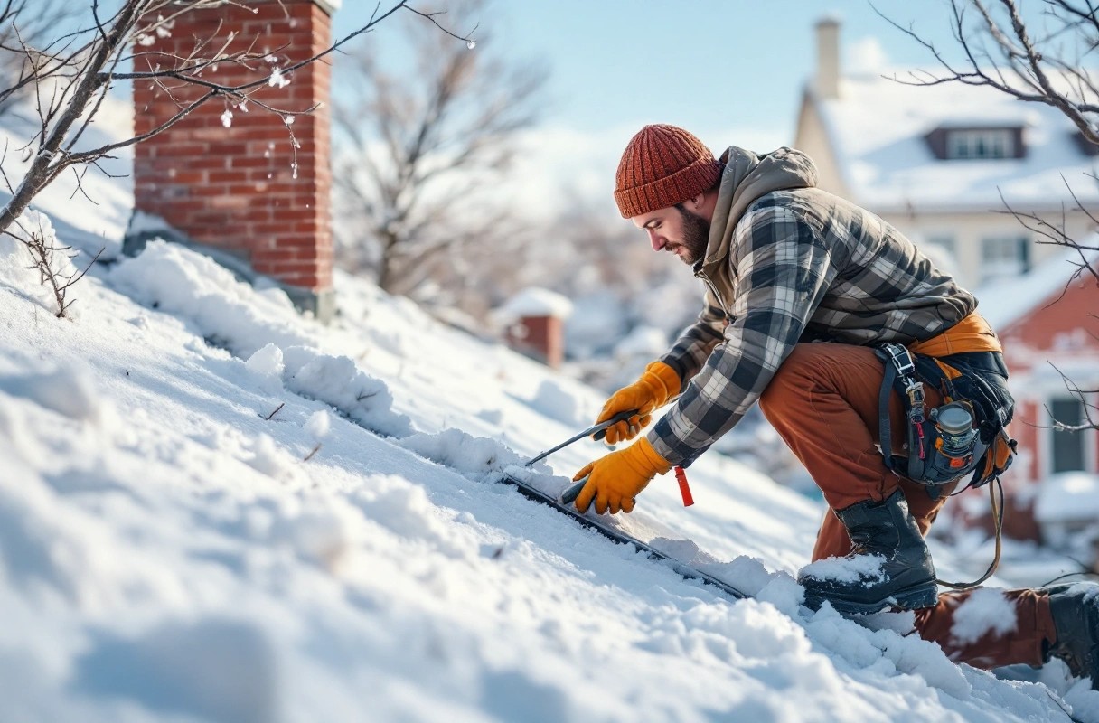 Professional image illustrating Essential Roof Maintenance Techniques for Denver Winters