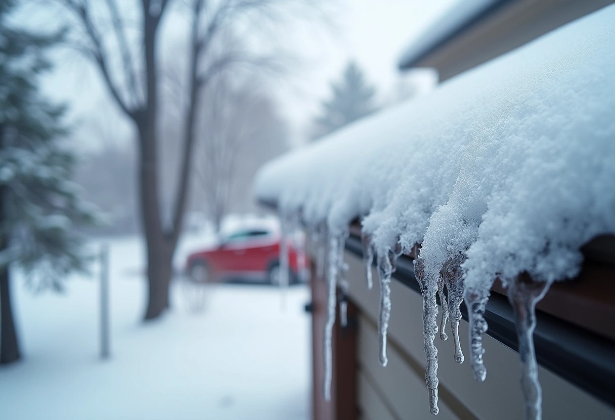 Professional image illustrating Understanding Ice Dams and Their Dangers