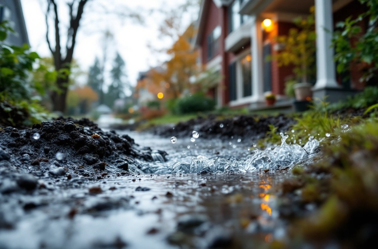 Professional image illustrating Effective Water Drainage Solutions for Your Property